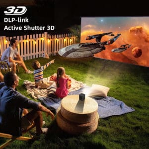 جهاز سينما المسرح المنزلي الذكي BYINTEK P19 3D