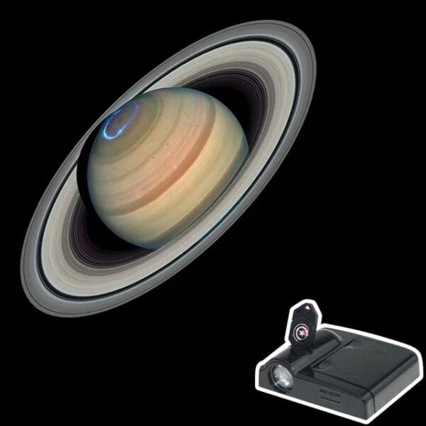 مصباح الإسقاط الصغير بثلاث بطاريات صغيرة يمكن تحويل غرفة إلى مجرة سماوية جميلة