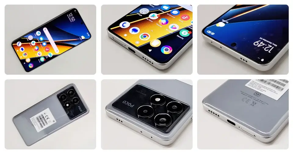 هاتف Poco X6 Pro 5G أداء قوي و سعر مناسب 2 تصميم هاتف poco x6 pro 5G