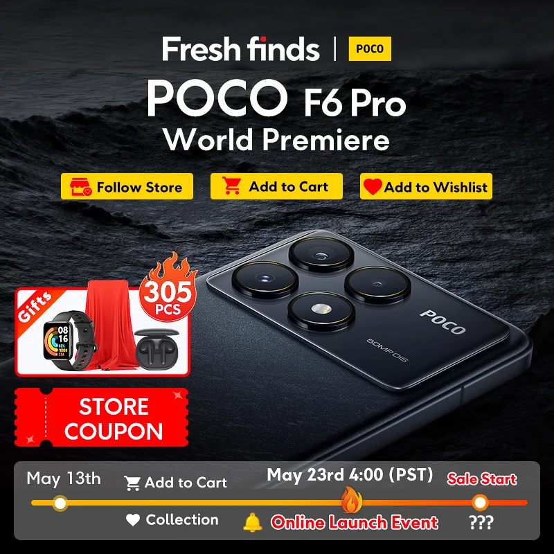 Poco F6 Pro النسخة العالمية الأن بسعر مذهل