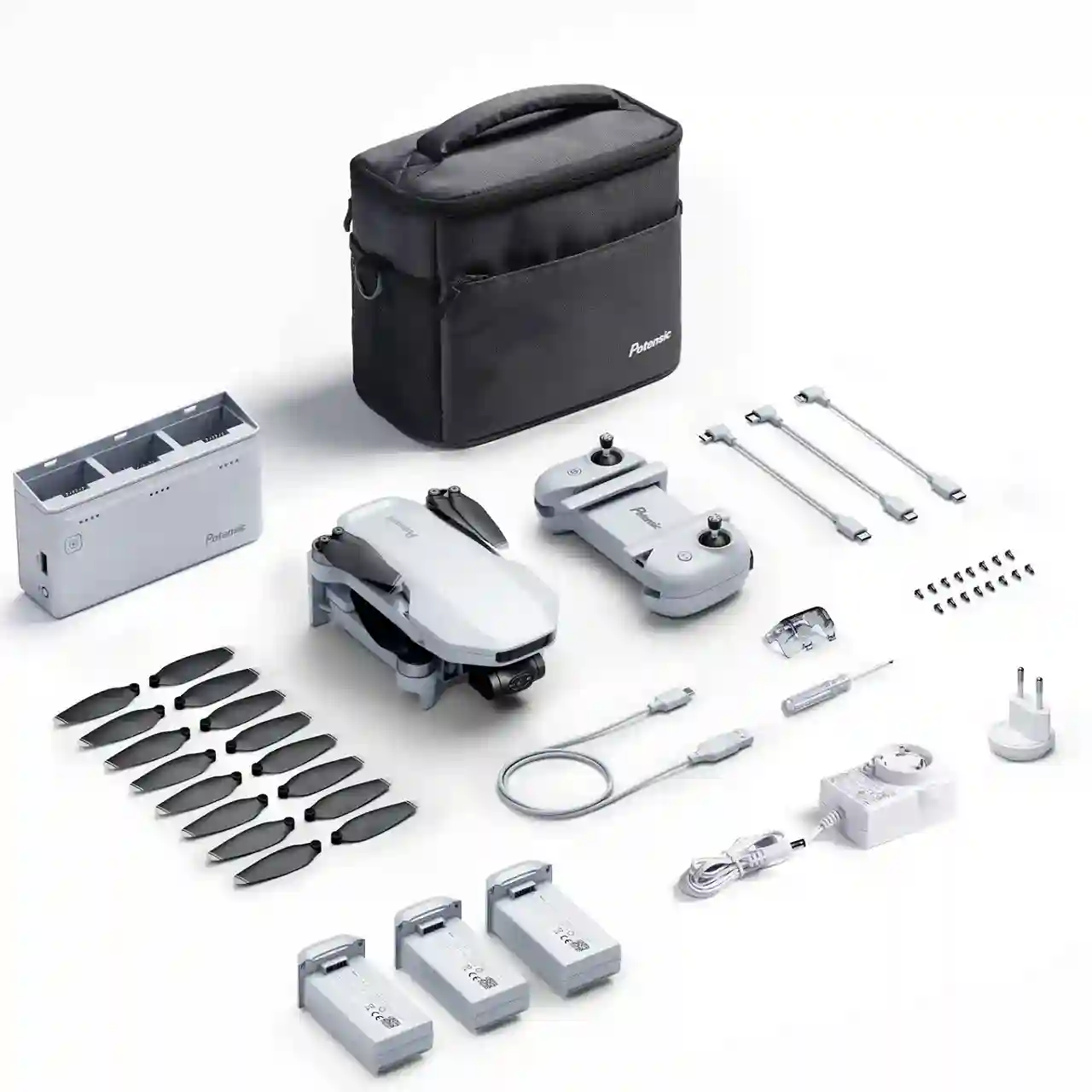 حزمة Potensic ATOM Mini Drone كاملة