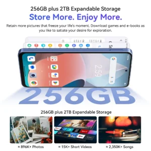 Blackview OSCAL TIGER 13 5G Smartphone 256GB plus 2 TB Expandable Storage