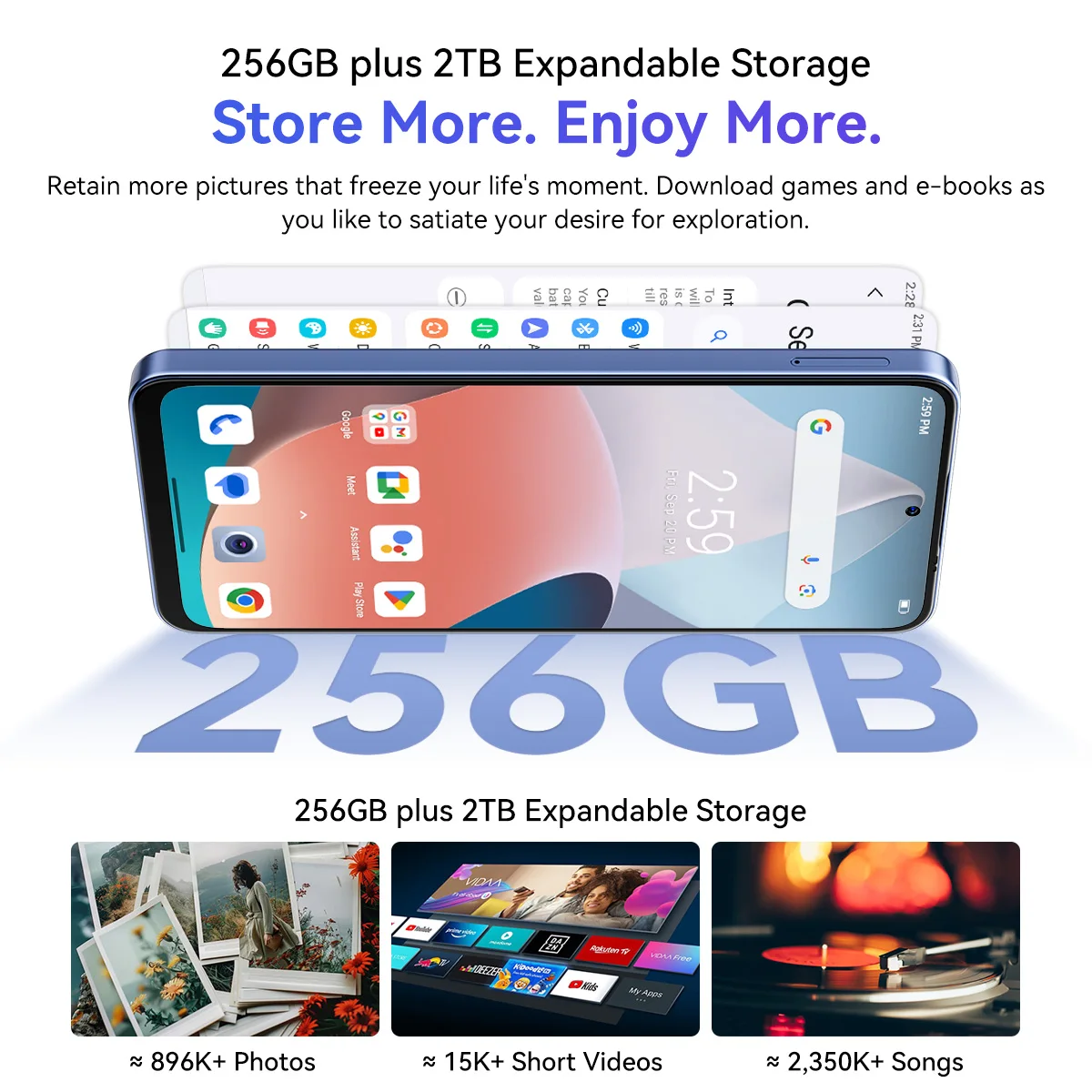 سعر و مواصفات هاتف Blackview OSCAL TIGER 13 9 Blackview OSCAL TIGER 13 5G Smartphone 256GB plus 2 TB Expandable Storage