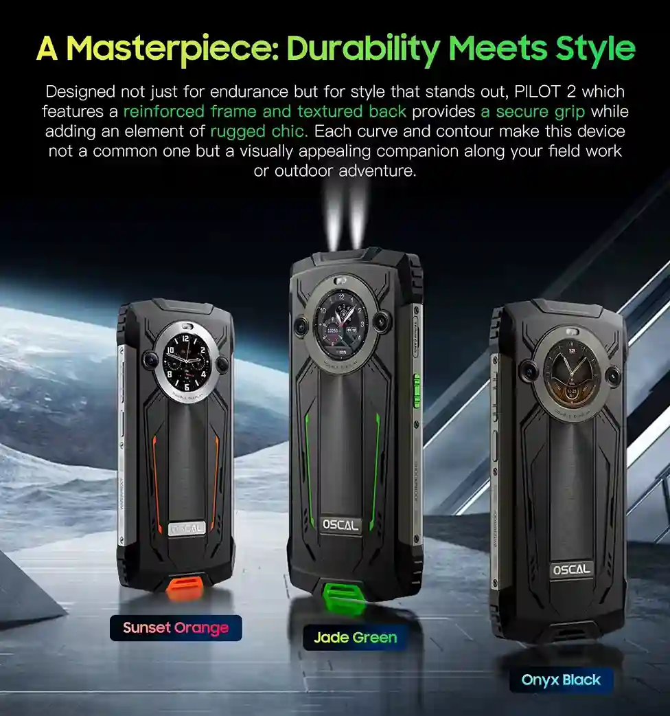 OSCAL PILOT 2 تحفة فنية حيث تلتقي المتانة بالأناقة