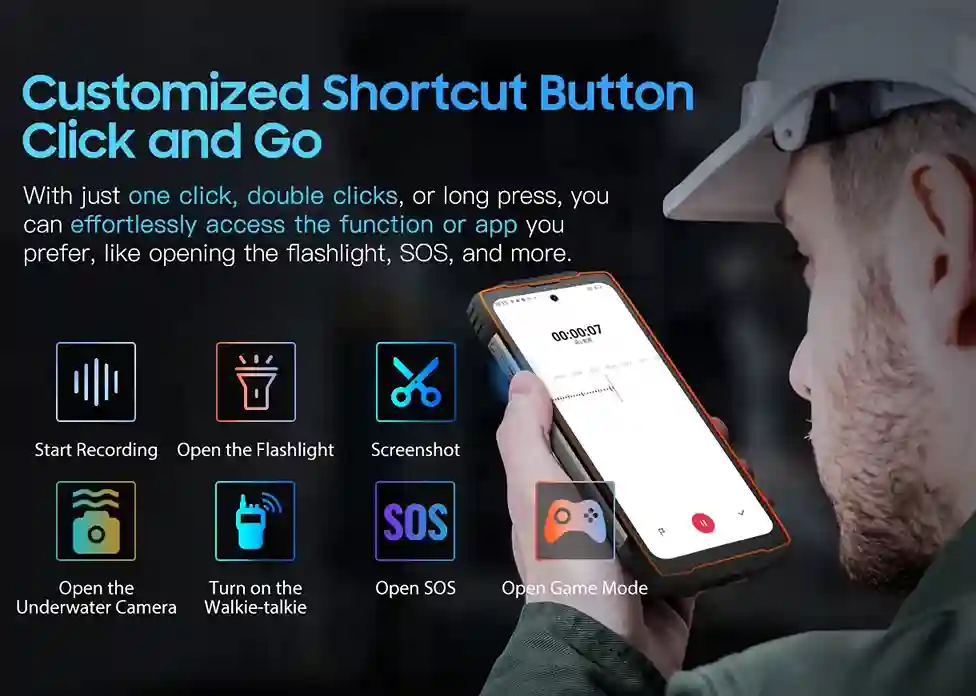 OSCAL PILOT 2 زر اختصار مخصص للنقر و الإنتقال
