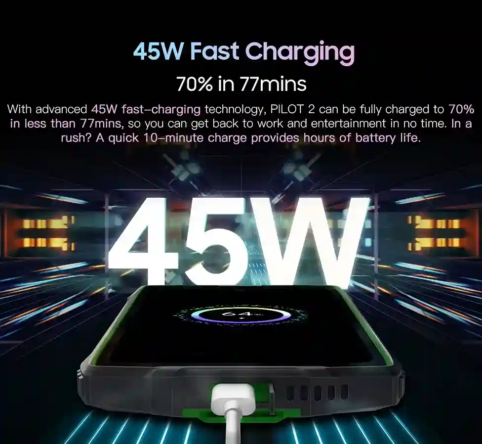 OSCAL PILOT 2 شحن سريع بقوة 45 واط