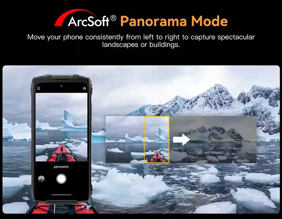 OSCAL PILOT 2 وضع بانوراما AcrSofe لإلتقاط المناظر الطبيعية او المباني المذهلة