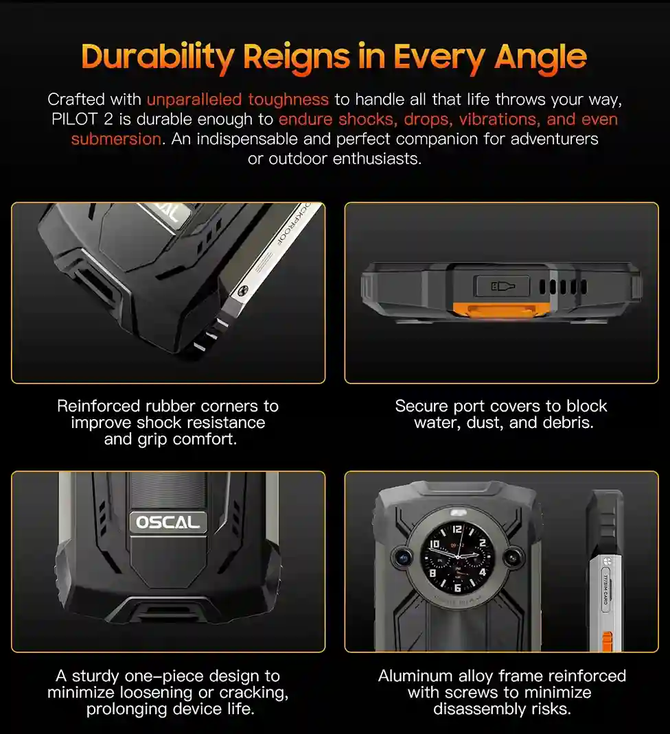 OSCAL PILOT 2 يأتي بمتانة لا مثيل لها تسود كل الزوايا