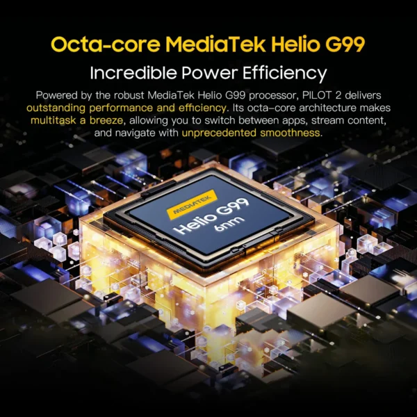 معالج قوي عالي الأداء يأتي به الهاتف الذكي المتين Oscal Pilot 2