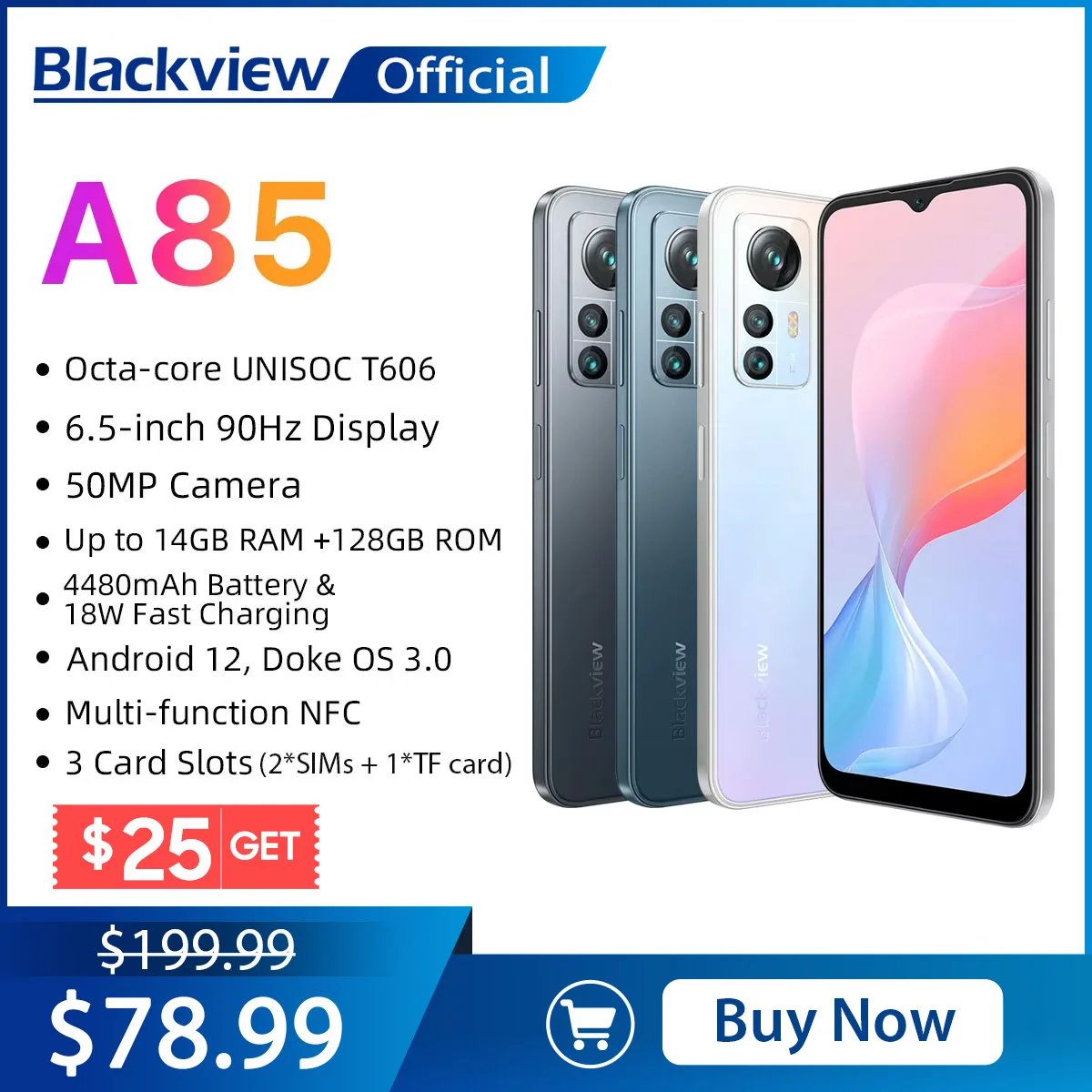 Blackview A85 دليل شامل للميزات والأداء