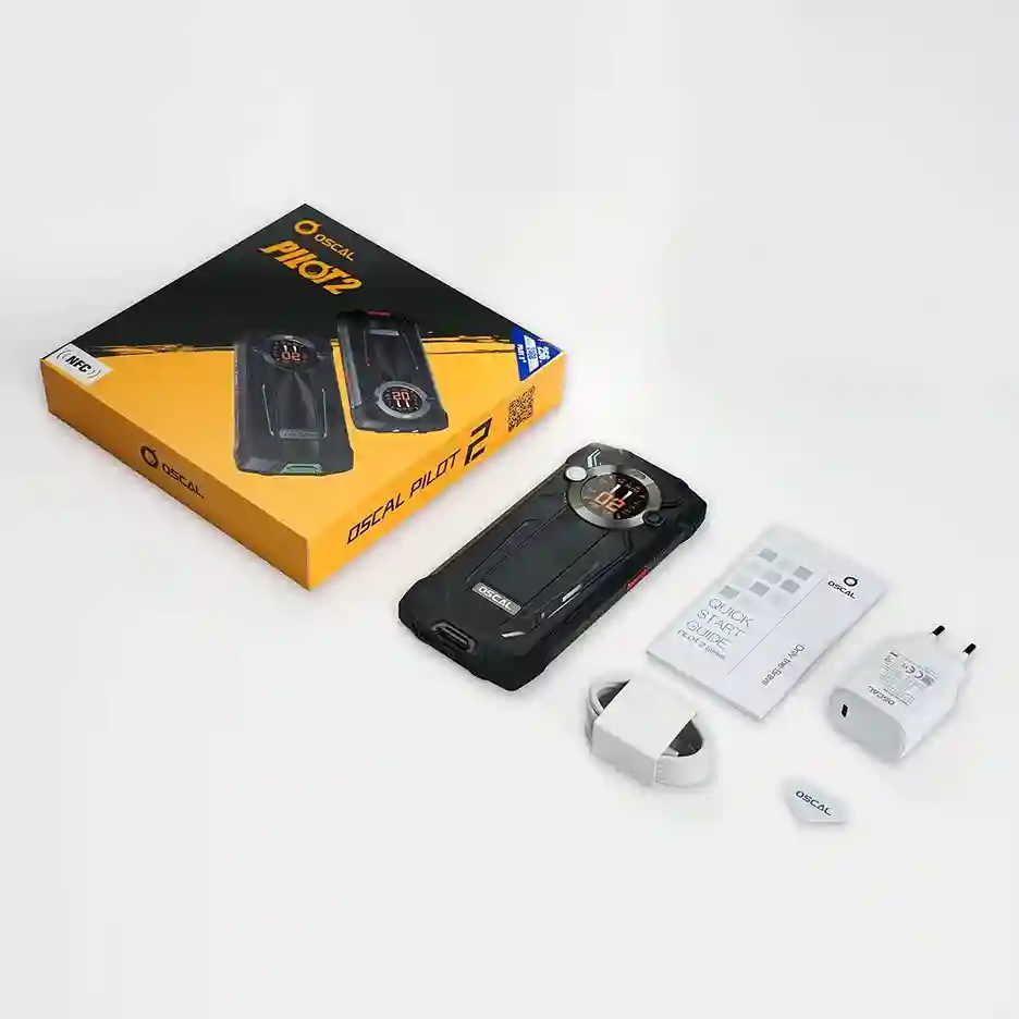 حزمة علبة الهاتف الذكي المتين OSCAL PILOT 2