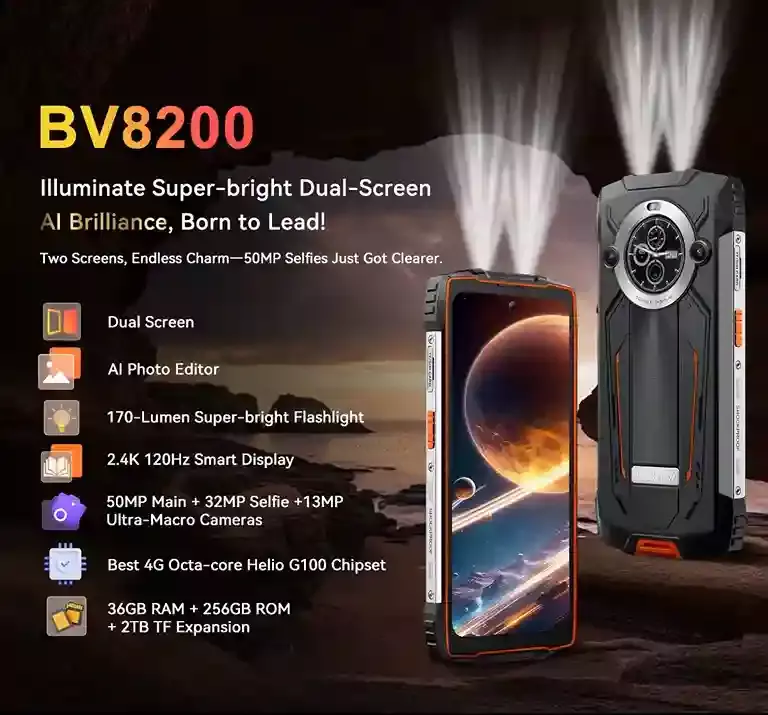 Blackview BV8200 قوة ومتانة في جهاز واحد