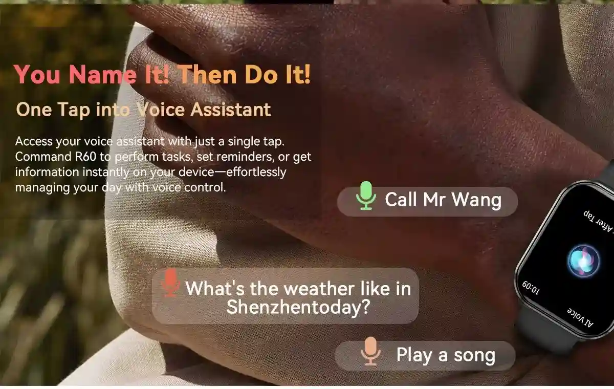 Blackview R60 سهولة الوصول إلى المساعد الصوتي