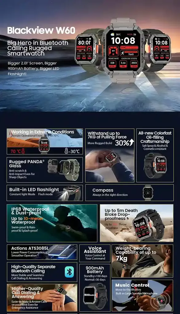 Blackview W60 نظرة عامة شاملة