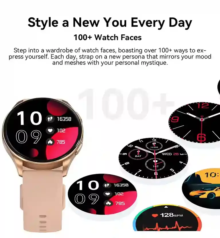 Blackview X20 جدد إطلالتك كل يوم مع أكثر من 100 واجهة ساعة