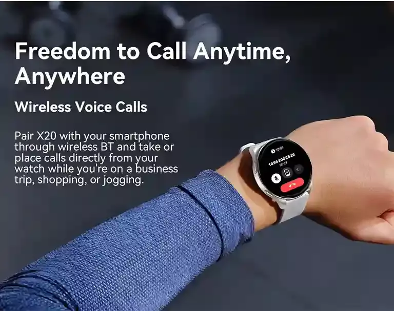 Blackview X20 حرية إجراء واستقبال المكالمات في أي وقت وأي مكان