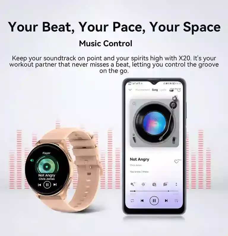 Blackview X20 شريكك المثالي في التمرين الذي يتيح لك التحكم في الموسيقى دون توقف