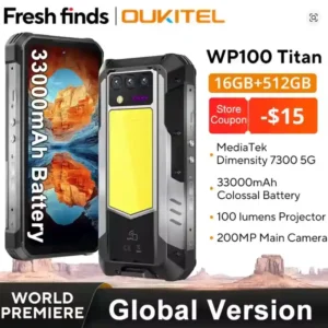 Oukitel WP100 Titan هاتف القوة و التحمل