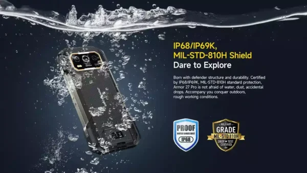 Ulefone Armor 27 Pro رفيقك الذي لا يخذل في أقسى المغامرات المائية