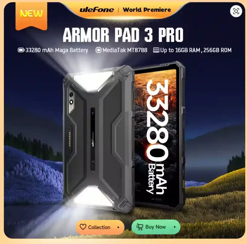 المواصفات التقنية لتابلت Armor Pad 3 Pro