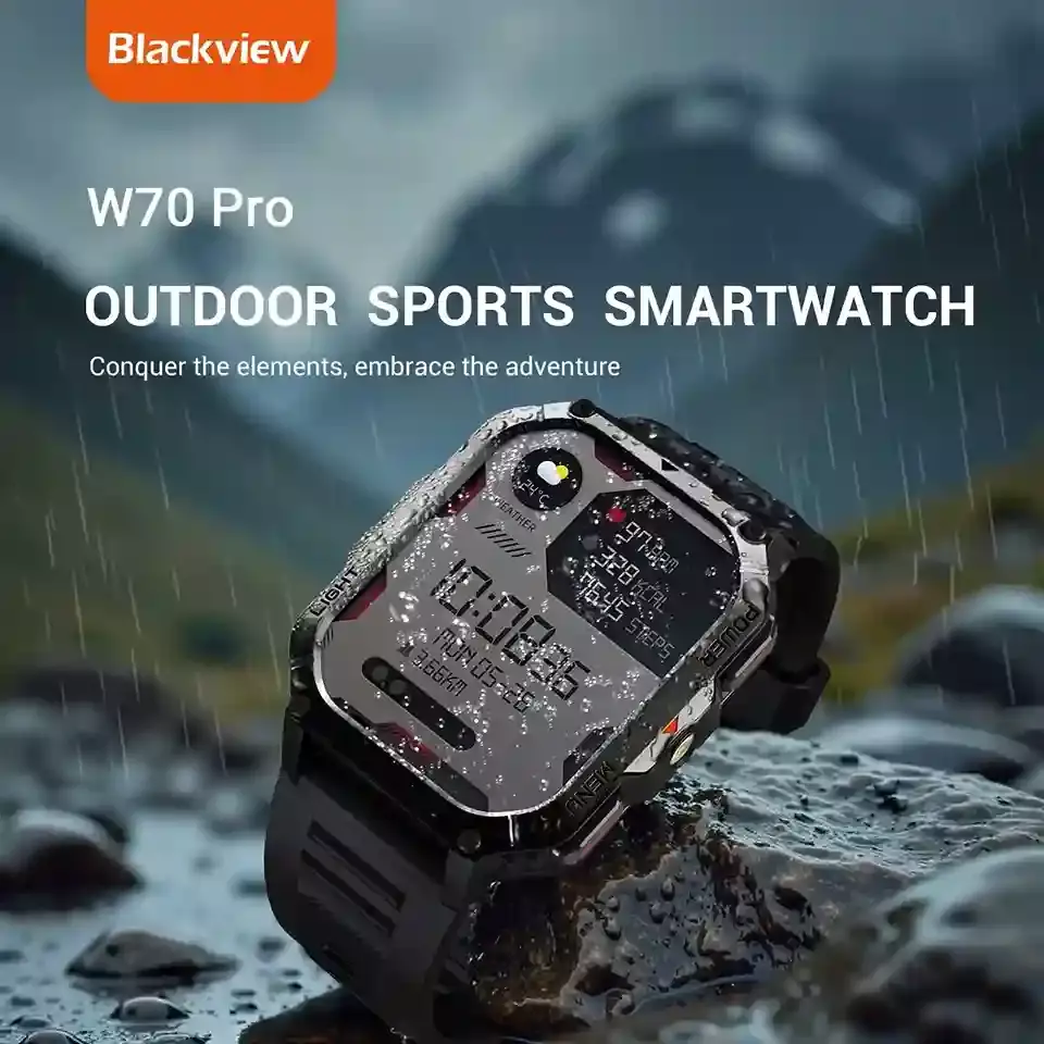 ساعة Blackview W70 Pro الذكية الرياضية في الهواء الطلق