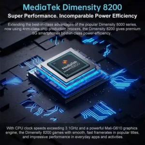 شريحة MediaTek Dimensity 8200 قوة لا تضاهى لتجربة ألعاب و تطبيقات سلسة على Unihertz Tank 3 Pro