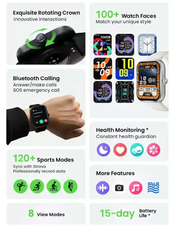 سعر و مواصفات ساعة HAYLOU Watch 4 أداء أكبر بسعر أقل 5 اكتشف عالم الإمكانيات مع HAYLOU Watch 4 أكثر من مجرد ساعة