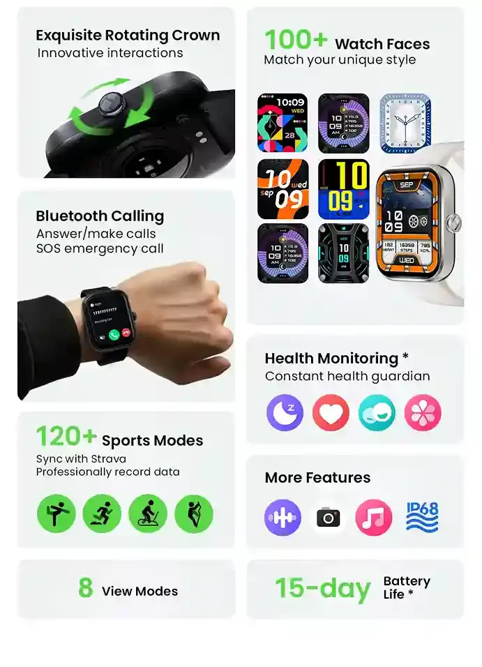 اكتشف عالم الإمكانيات مع HAYLOU Watch 4 أكثر من مجرد ساعة اكتشف عالم الإمكانيات مع HAYLOU Watch 4 أكثر من مجرد ساعة