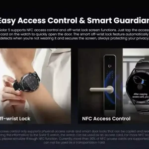 تحكم في الوصول بلمسة HAYLOU Solar 5 وتقنية NFC المتقدمة