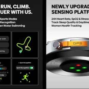 Zeblaze Stratos 2 Ultra تدرب بذكاء، استكشف بلا حدود أكثر من 170 وضع رياضي