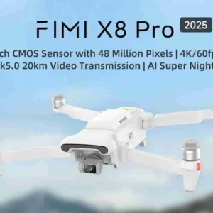 استكشف الأجواء مع FIMI X8 Pro 2025 مستشعر 48 ميجابكسل، فيديو 4K60fps، ومدى 20 كم.