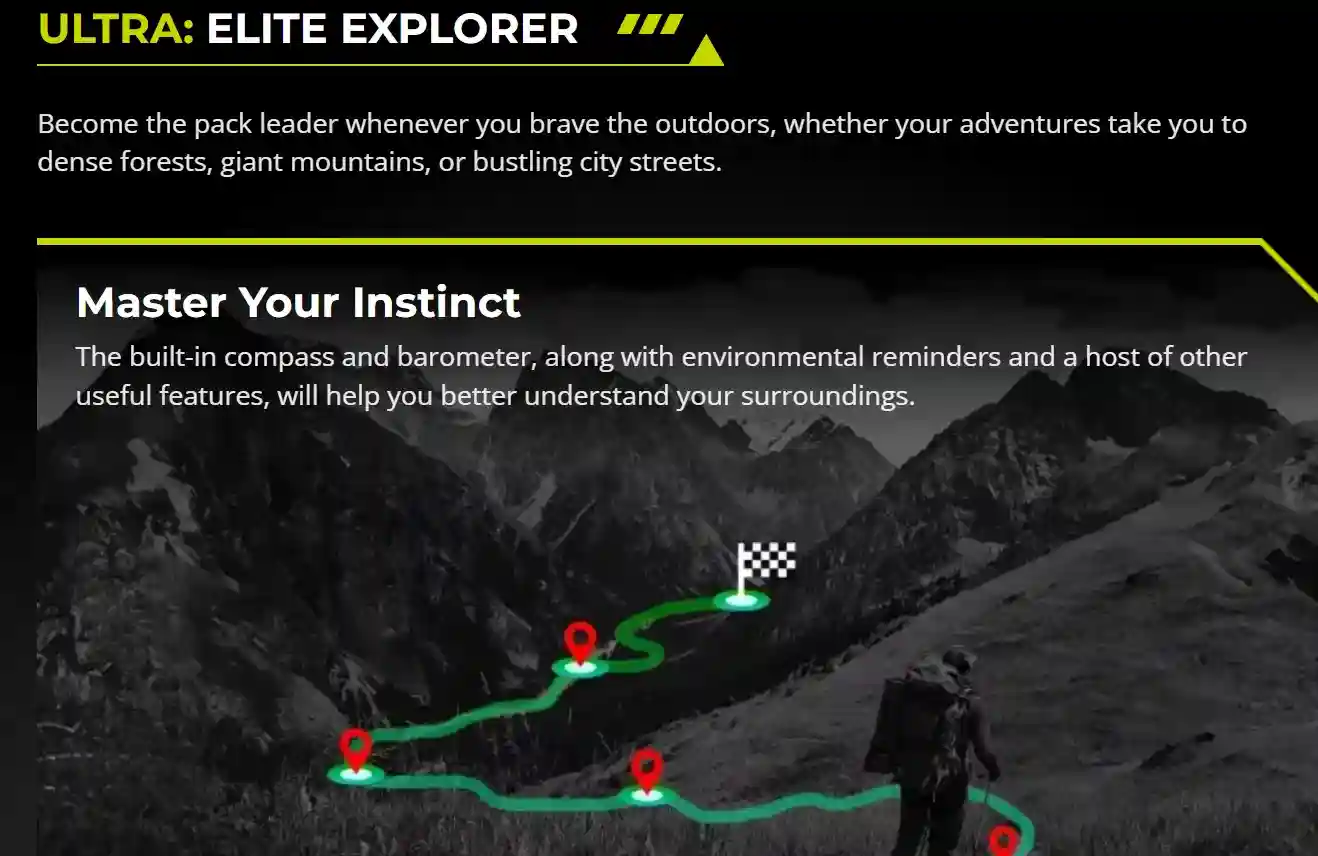 Zeblaze Stratos 3 Ultra ساعة المغامرات المثالية 9 قدرات الملاحة و الاستكشاف في Zeblaze Stratos 3 Ultra