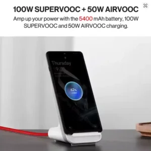 OnePlus 12 ببطارية 5400 مللي أمبير وشحن AirVOOC