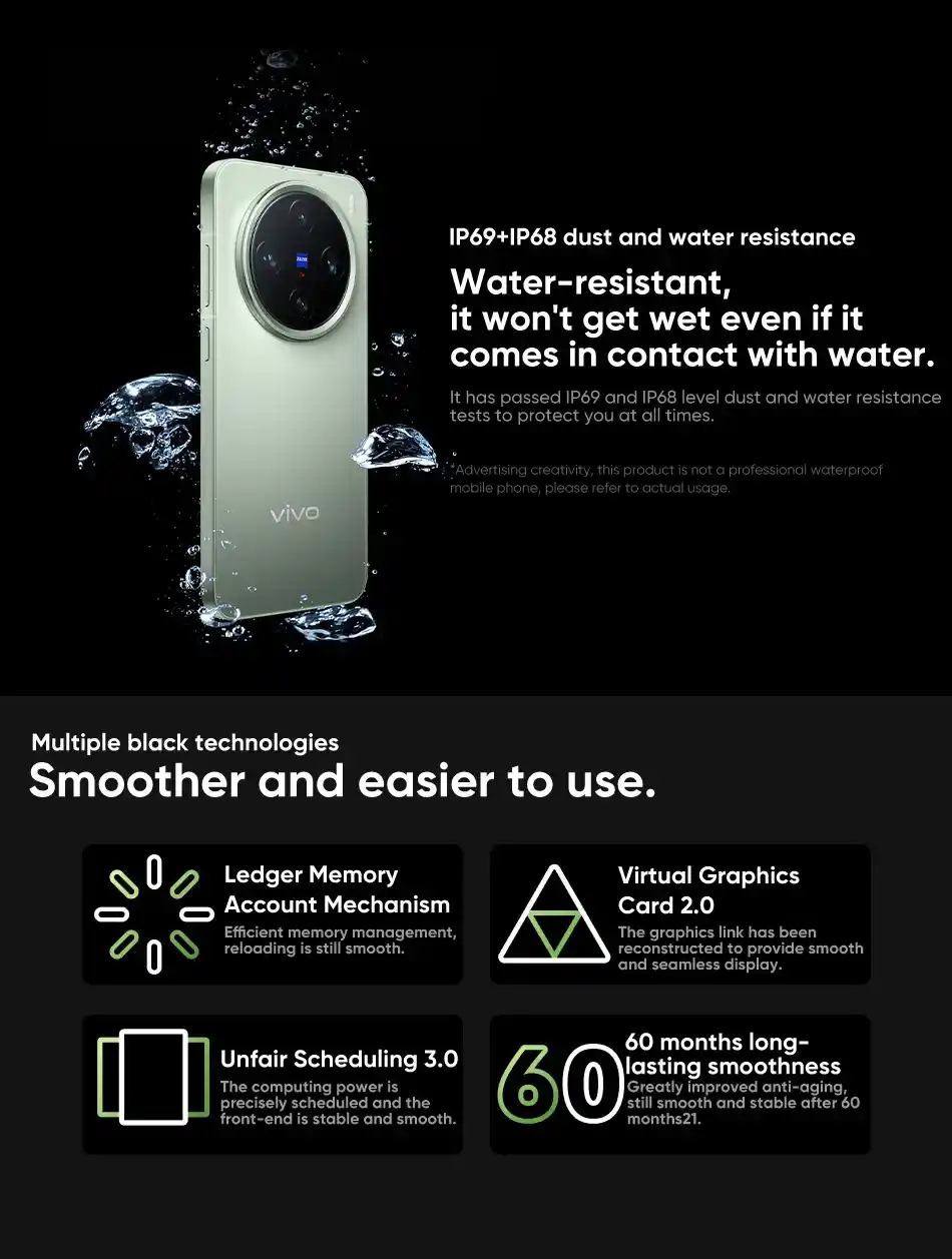 Vivo X200 Pro Mini هاتف صغير بمواصفات جبارة وكاميرا 50MP 7 Vivo X200 Pro Mini تصميم فريد وقوة فائقة في حجم صغير