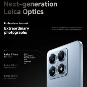 استكشف عالم التصوير الاحترافي مع كاميرات Xiaomi 14T المدعومة بـ Leica مع مستشعر Sony IMX906 وOIS