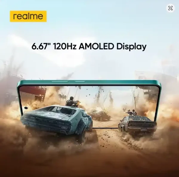 هاتف realme P3 بطارية 6000 مللي أمبير و شحن سريع 45 واط 4 استمتع بعالم الألعاب مع شاشة realme P3 5G تضمن تجربة فائقة السلاسة