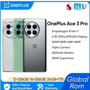 القوة في التفاصيل معالج Snapdragon 8 Gen 3 وبطارية 6100mAh في OnePlus Ace 3 Pro