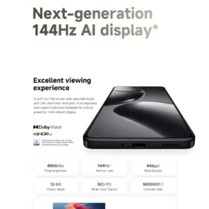 تجربة بصرية متميزة مع شاشة AMOLED بدقة 1.5K في Xiaomi 14T