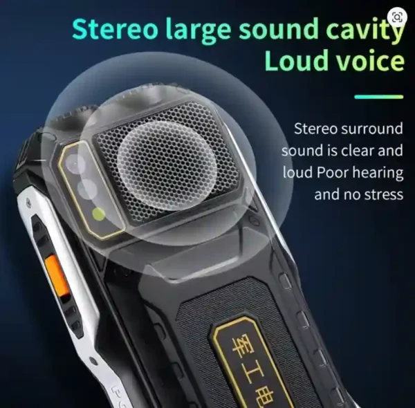 تجربة صوتية مميزة مع هاتف YEEMI Q8 صوت محيطي قوي لمكالمات أكثر وضوح