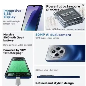 تعرف على Redmi 14C مواصفات رئيسية وتصميم أنيق