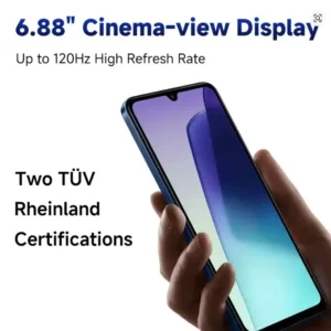 راحة عينيك أولاً مع هاتف Redmi 14C شاشة معتمدة من TÜV Rheinland