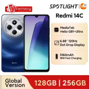 قوة Redmi 14C الشاشة، البطارية، والمعالج