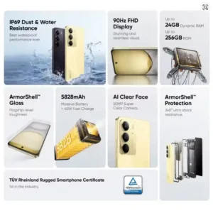 مواصفات realme C75 هاتف اقتصادي بمزايا الهواتف الرائدة