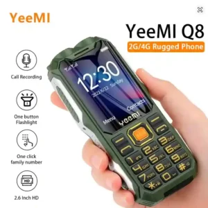 هاتف YEEMI Q8 GSM متانة ووظائف عملية في جهاز واحد