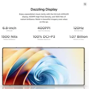وضوح ودقة لا مثيل لهما شاشة Nubia Z60 Ultra