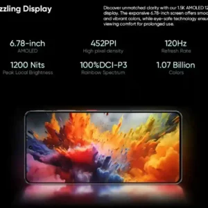 وضوح وسلاسة لا مثيل لهما شاشة 120Hz AMOLED في Nubia Z60S Pro